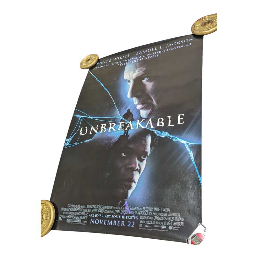 M. Night Shyamalan Samuel‎ L. Jackson Bruce Willis Unbreakable Movie Poster